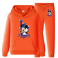 Disney Hooded Sweater Fashion Slim Hip Hop Pullover  Sport Set