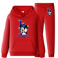 Disney Hooded Sweater Fashion Slim Hip Hop Pullover  Sport Set
