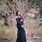 Sexy Lace Maxi Gown Pregnancy Photoshoot Dress