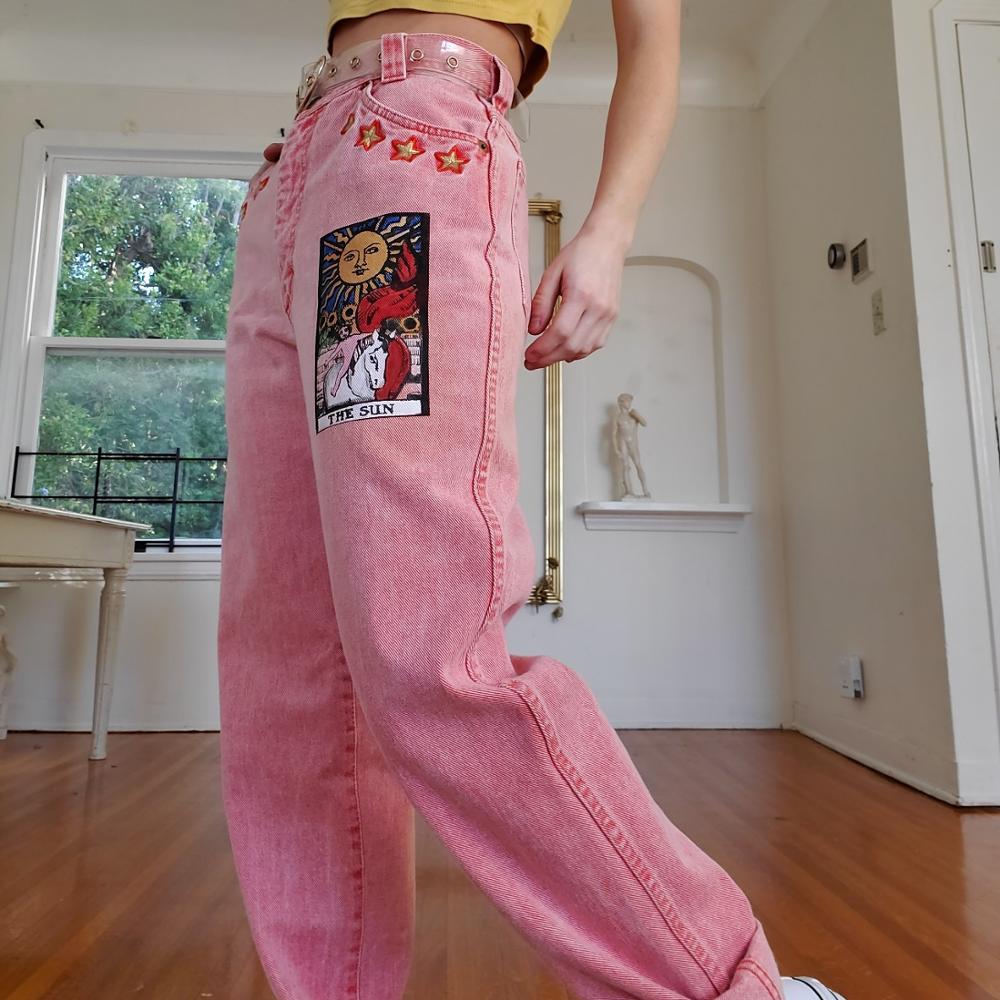 Vintage Pink Women‘s Jeans