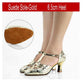 Glitter Leather Latin Dance Shoes