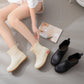 Big Size Love Design Waterproof Ankle Boots