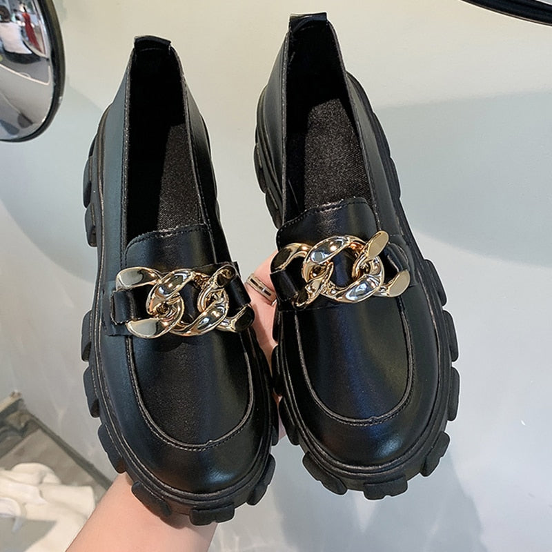 2022 Fashion Mary Janes Round Toe Flats Loafers