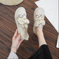 Breathable Mesh Flower Lace Casual Shoes