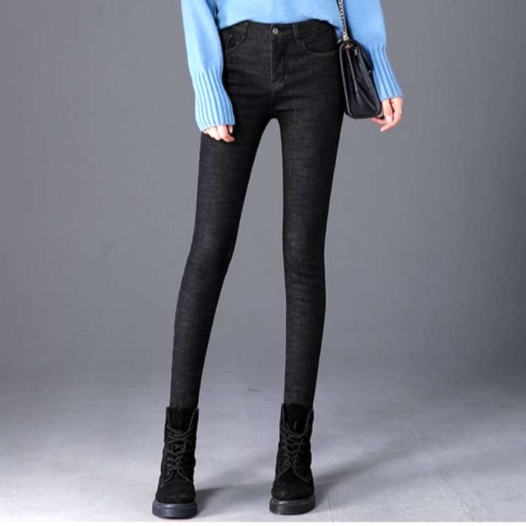 Thick Winter Warm Skinny Jeans