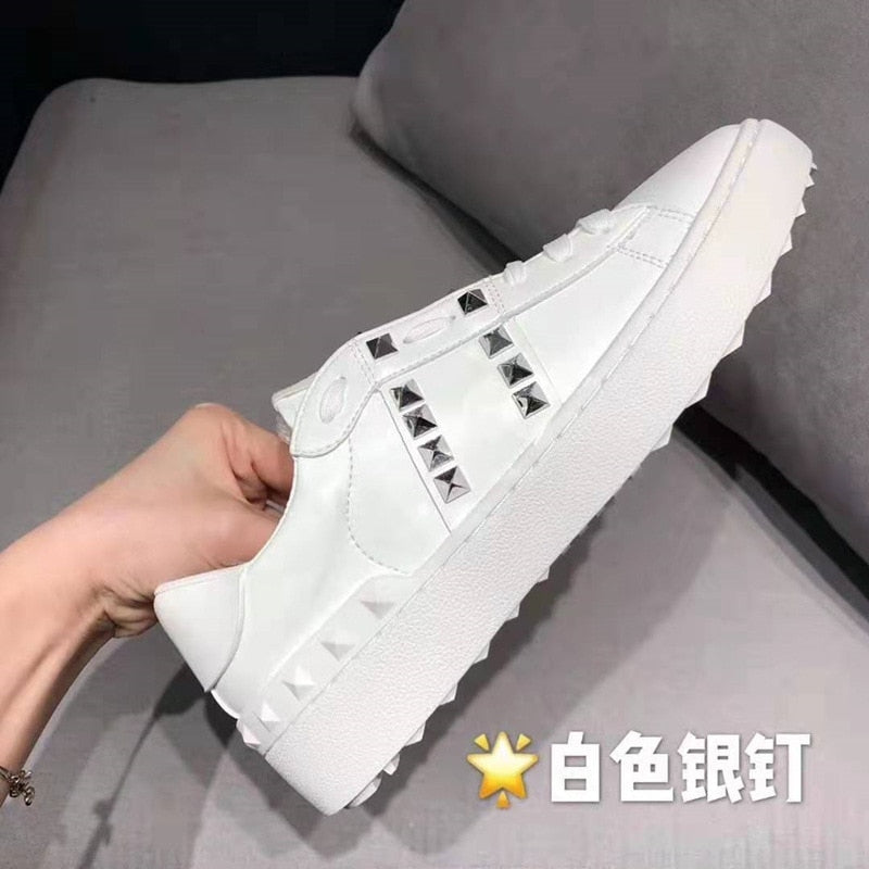 Leisure Sports Student White Shoes