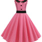 Summer Polka Dot Elegant Party Dress