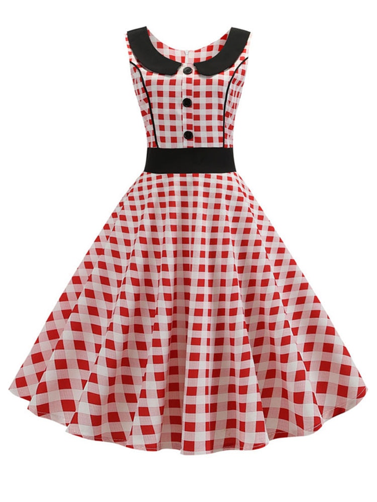 Summer Polka Dot Elegant Party Dress