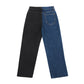 2022 Autumn Winter Patchwork Straight Jeans