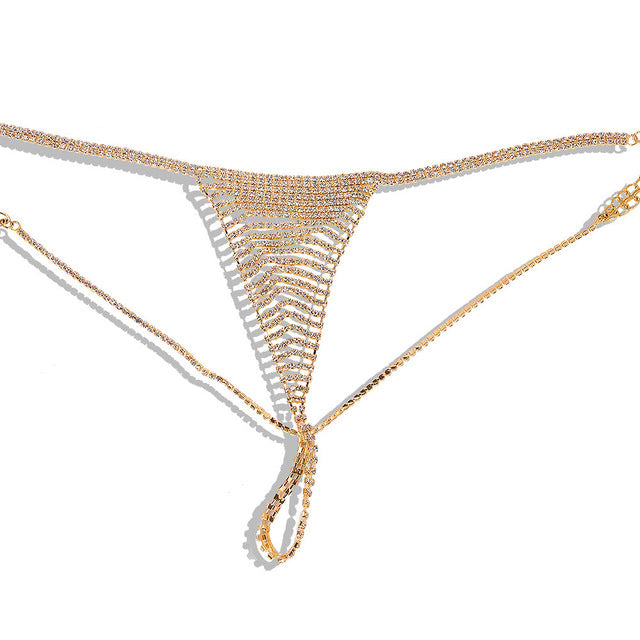Super Sexy Light Luxury Belly Chains Thongs