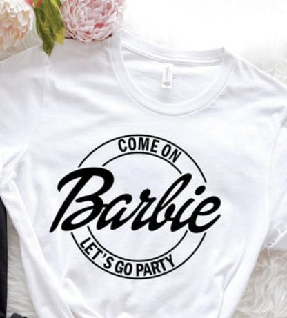 Bachelorette/Bridesmaid Barbie Limited Edition 100% cotton Tees