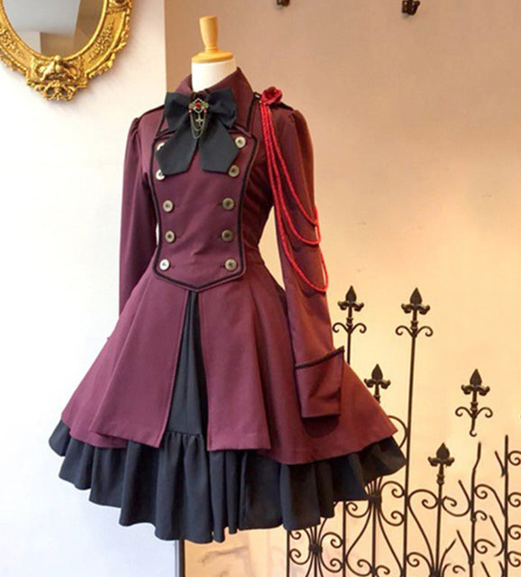 2022 Vintage Gothic Lolita Sweet Dress