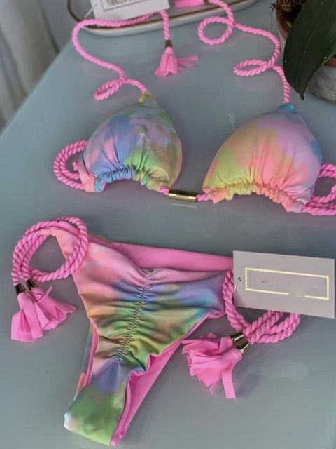 Thong Bikini Set
